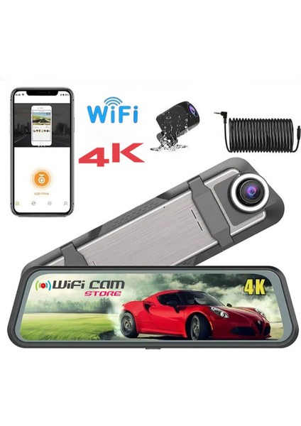 4K Yüksek Kalite Ayna Kamera, Keskin ve Net Görüntü, Güçlü Çözünürlük fırsatları