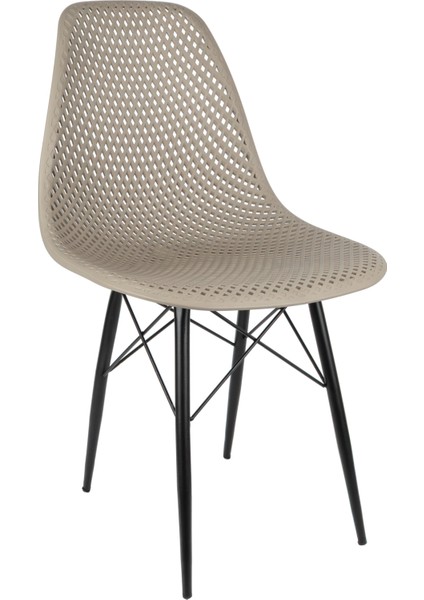 Safir Sandalye – Metal Ayaklı Modern Mutfak Kafe Restoran Ofis Sandalyesi