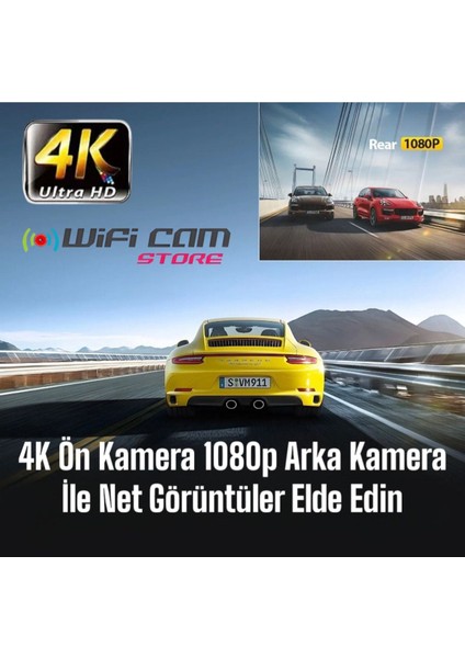 4K Yüksek Kalite Ayna Kamera, Keskin ve Net Görüntü, Güçlü Çözünürlük indirimleri