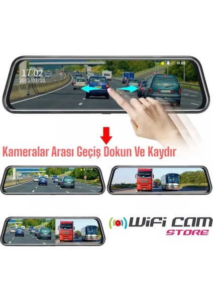 4K Yüksek Kalite Ayna Kamera, Keskin ve Net Görüntü, Güçlü Çözünürlük