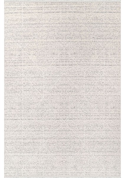 Bambu Saten Halı Kilim Salon Mutfak Koridor Yolluk Dokuma Makine Halısı Petra 2 Gri