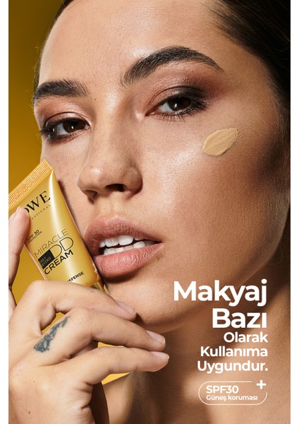 Miracle DD Cream Renk Düzeltici Krem Tüm Cilt Tipleri İçin SPF30 30 ml indirimleri