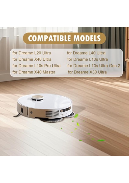 Dreame X40 Ultra, L20 Ultra, L10S Ultra, L10S Pro Ultra, L40 Ultra, X30 Ultra Robotik Süpürge Için Tricut Fırça Yedeği (Yurt Dışından) fiyatları