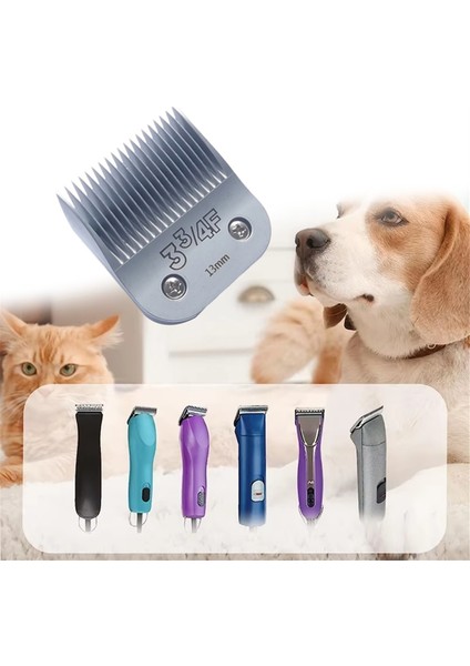 3 3/4f 13MM Çıkarılabilir Evcil Hayvan Köpek Bakım Makası Seramik Bıçak Çoğu Andis Oster A5 Wahl KM10 Serisi Için Yedek (Yurt Dışından) indirimleri