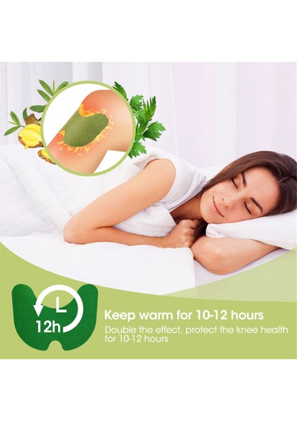 12 Adet Diz Yaması Bel Bel Yaması Servikal Omurga Yaması Ayak Yaması Isı Yamaları Özü Sürekli Sıcak Ayak Yaması (Yurt Dışından)