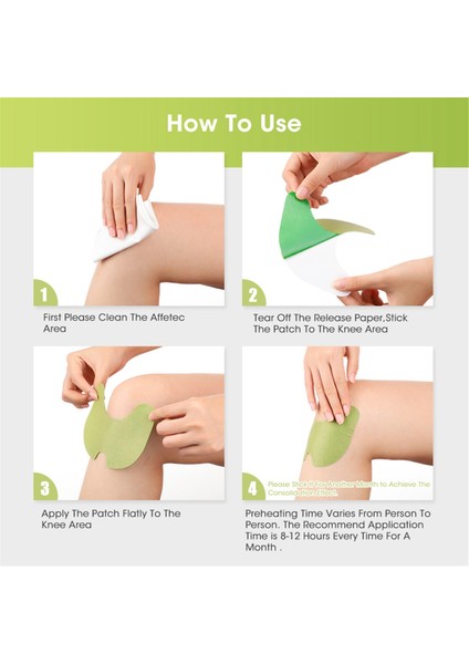 12 Adet Diz Yaması Bel Bel Yaması Servikal Omurga Yaması Ayak Yaması Isı Yamaları Özü Sürekli Sıcak Ayak Yaması (Yurt Dışından) fırsatları