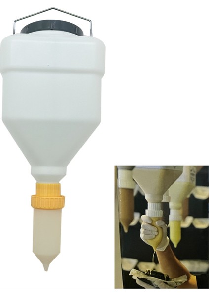 5.5l Sos Şişesi Sıkma Şişesi Asılı Sos Dağıtıcısı Büyük Çaplı Sos Sıkma Şişesi Asılı Sos Dağıtıcısı (Yurt Dışından) modelleri