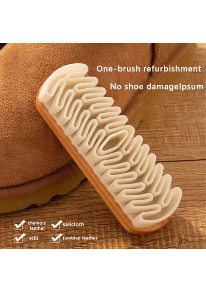 Süet ve Nubuk Ayakkabı Temizleme Fırçası Ayakkabı, Bot, Çanta Için Çok Işlevli Temizleyici Silgi ve Tazeleme Aracı (Yurt Dışından) modelleri