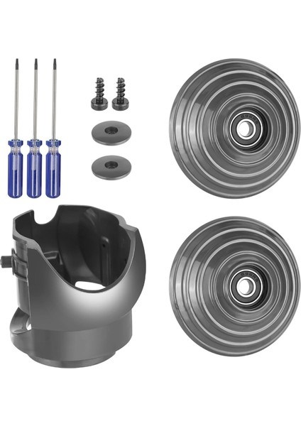 Dyson V10 V11 V15 Için, 100W Yüksek Torklu Elektrikli Süpürge Başlığı Için Yüksek Torklu ve Bilyalı Tekerleklere Sahip Temizleme Başlığı Bağlantısı (Yurt Dışından)