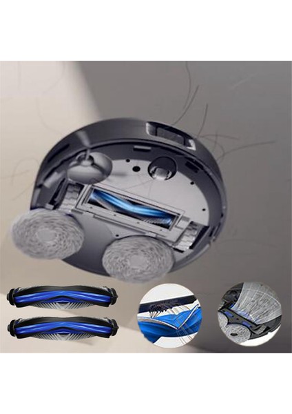 Ecovacs Deebot X8 Pro Omni Robot Süpürge Yedek Parçaları Için 19 Adet Ana Yan Fırçalar Paspas Bezleri Hepa Filtreleri Toz Torbaları (Yurt Dışından) modelleri