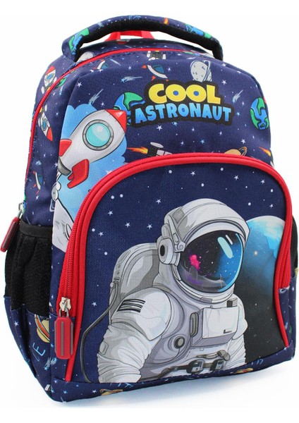 2 Gözlü Jet Cool Astronot Anaokulu Çantası - Erkek Çocuk Çanta Kreş Çantası - Astronot Çanta fiyatları