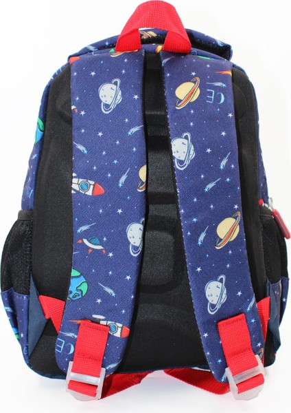 2 Gözlü Jet Cool Astronot Anaokulu Çantası - Erkek Çocuk Çanta Kreş Çantası - Astronot Çanta fırsatları