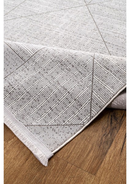 Bambu Saten Halı Kilim Salon Mutfak Koridor Yolluk Dokuma Makine Halısı Petra 4 Gri indirimleri