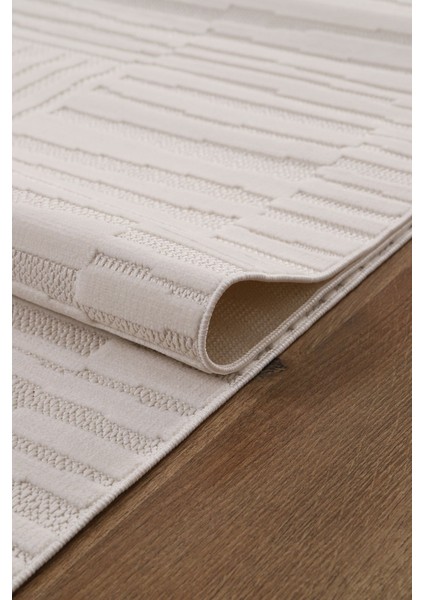 Bambu Yumuşak Halı Salon Mutfak Koridor Kesme Yolluk Dokuma Makine Halısı Art Beyaz fiyatları