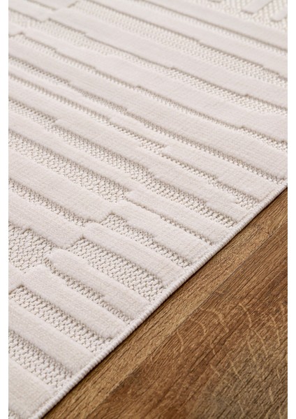 Bambu Yumuşak Halı Salon Mutfak Koridor Kesme Yolluk Dokuma Makine Halısı Art Beyaz modelleri