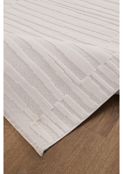 Bambu Yumuşak Halı Salon Mutfak Koridor Kesme Yolluk Dokuma Makine Halısı Art Beyaz indirimleri