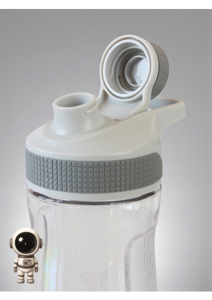 Beslenme Seti - 4 Bölmeli 2 Katlı Kare Beslenme Kutusu ve 530 ml Matara - Bpa Free - Çantalı Set