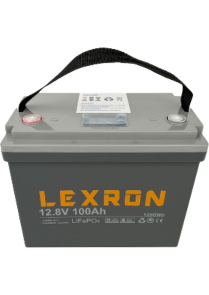 100AH 12.8V Lityum Akü