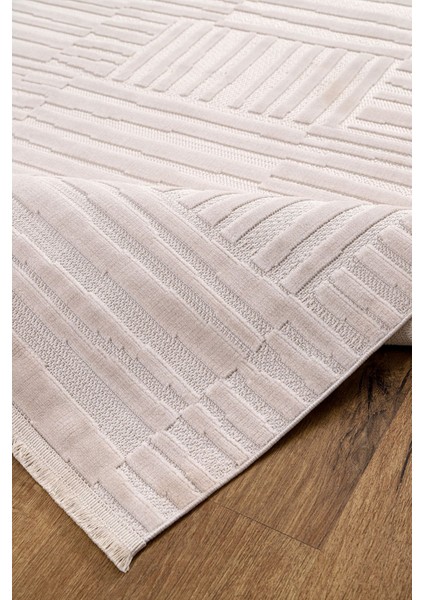 Bambu Yumuşak Halı Salon Mutfak Koridor Kesme Yolluk Dokuma Makine Halısı Art Bej indirimleri