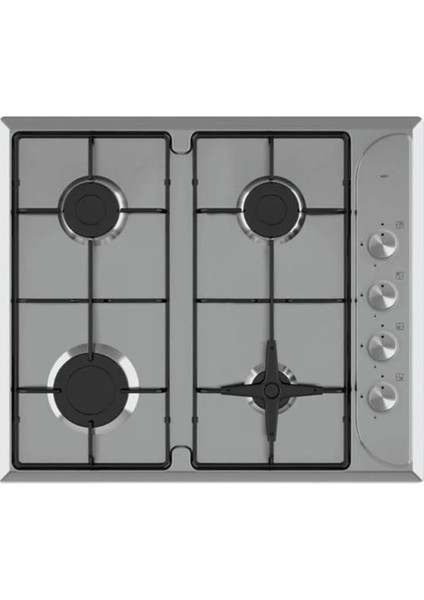 Çetinta 545 It 4 Gözü Lpg Inox Set Üstü Ocak