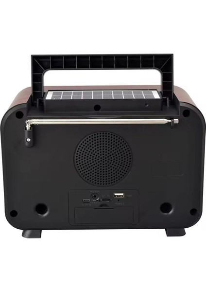 Epe Şömine Görünümlü Hoparlör | FP-2393-S | Solar Şarj | Bluetooth | Usb/tf | Aux | Fm/am/sw | 7W | fırsatları