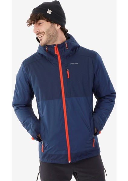 Quechua Erkek Outdoor Su Geçirmez Kar Montu/kışlık Mont - Mavi - NH500 -10 °c