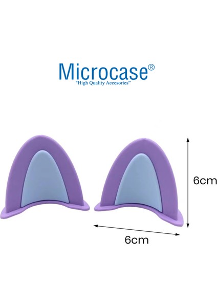 Motosiklet Kask Eşyalar Için Sevimli Dıy Yapışkanlı Karakter ve Parçalar Kedi Kulağı Seti - AL5258 fiyatları