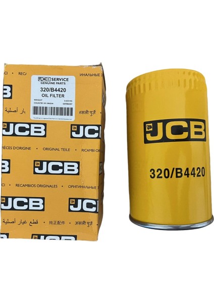 Jcb 320/B4420 Orijinal Motor Yağ Filtresi fiyatları