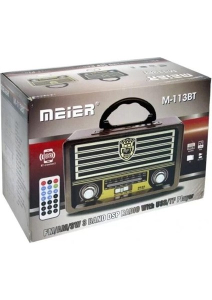 Retro Ahşap Bluetooth Hoparlör, Fm Radyo ile Şık ve Kullanışlı Ses Cihazı fiyatları