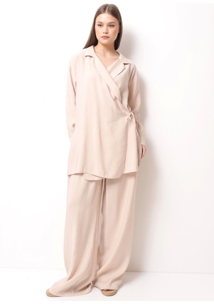 Krem Rengi Kadın Kimono Takım fiyatları