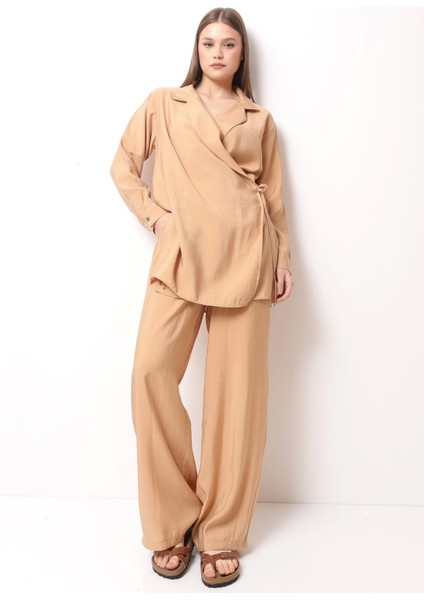 Bej Kadın Kimono Takım fiyatları