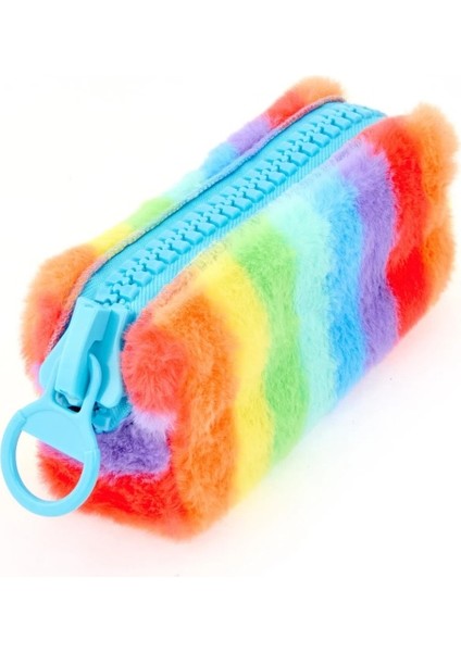 Unicus Big Zip Süper Rainbow Tavşan Tüylü Kalem Kutusu SYG-UNICUS988 modelleri