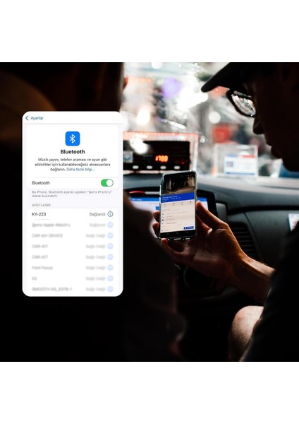Araç Bluetooth Kiti, Usb, Aux, Micro Sd, Hd Ses, Mikrofonlu, Kablosuz Bağlantı indirimleri