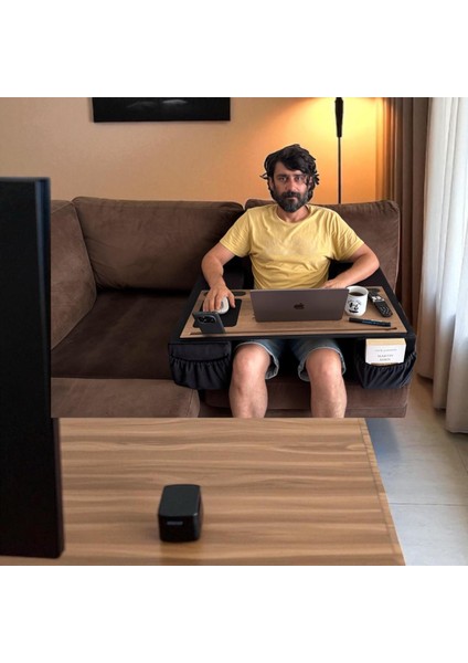 Throne Minderli Ekstra Geniş Ergonomik Dizüstü Bilgisayar ve Kanepe Oyun Sehpası fiyatları