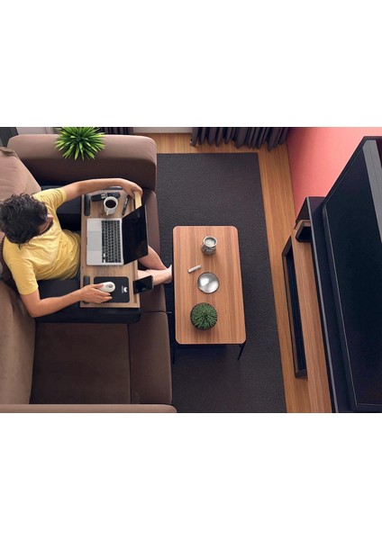 Throne Minderli Ekstra Geniş Ergonomik Dizüstü Bilgisayar ve Kanepe Oyun Sehpası fırsatları