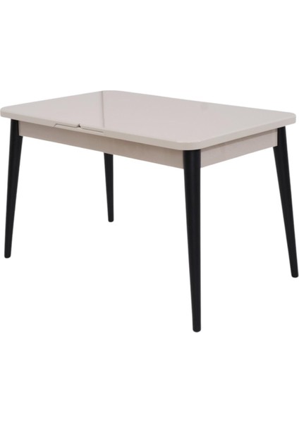 Yakamoz Kum Beji Elma Mdf Mutfak Masa Sandalye Takımı 80X130 modelleri