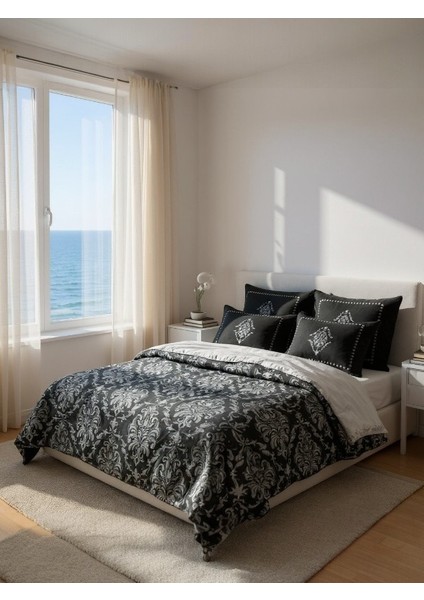 Soft Life Clasurol Çift Kişilik %100 Pamuk Saten Nevresim Takımı fiyatları