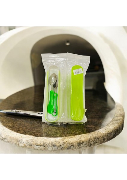 Kaşık Mama Seti Kaşık ve Çatal Hazneli Set 2 Li fiyatları