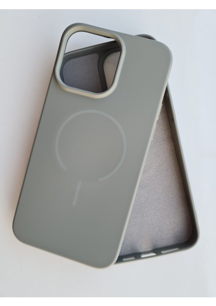 Iphone 14 Promax Magsafe İle Uyumlu Yumuşak Soft Mükemmel Manyetik Esnek Lansman Silikon Kılıf