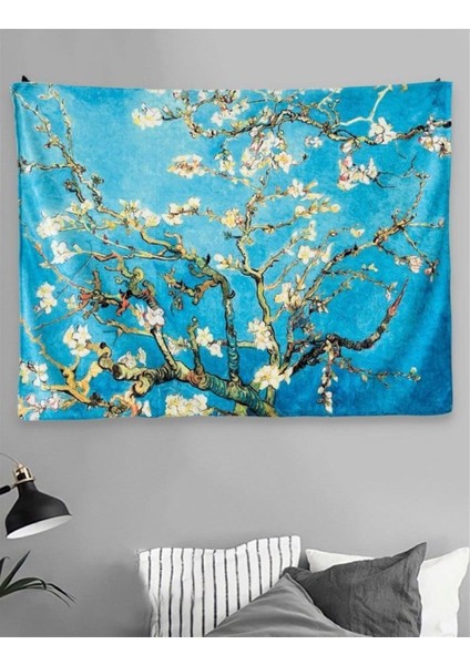 Kiraz Çiçeği Duvar Halısı 70X90 cm