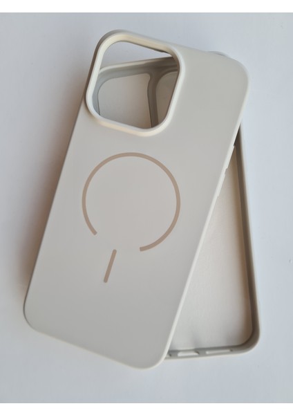 Iphone 14 Promax Magsafe İle Uyumlu Yumuşak Soft Mükemmel Manyetik Esnek Lansman Silikon Kılıf