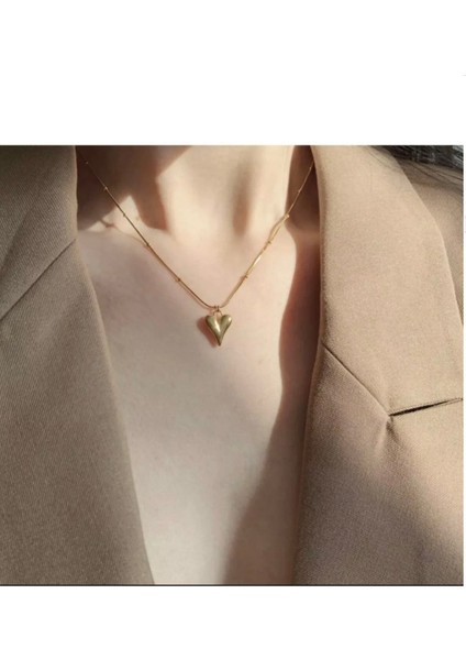 Çelik Kalp Kolye fiyatları