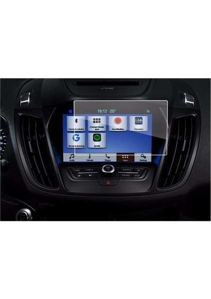Multimedya Ekran Koruyucu Film, Ford Sync 3 Uyumlu, Yüksek Kaliteli ve Şeffaf Koruma