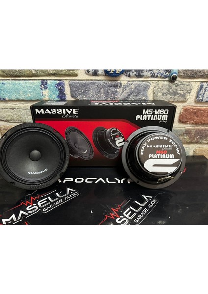16 Cm, 300 W, 100 Rms, 4 Ohm Orta Hoparlör, Güçlü Ses Kalitesi fiyatları