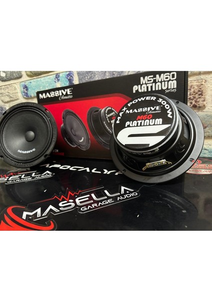 16 Cm, 300 W, 100 Rms, 4 Ohm Orta Hoparlör, Güçlü Ses Kalitesi indirimleri