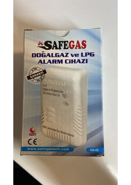 SafeGaz Doğalgaz veLPG Alarm Cihazı