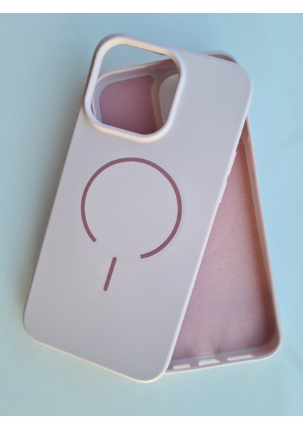 Iphone 14 Promax Magsafe İle Uyumlu Yumuşak Soft Mükemmel Manyetik Esnek Lansman Silikon Kılıf