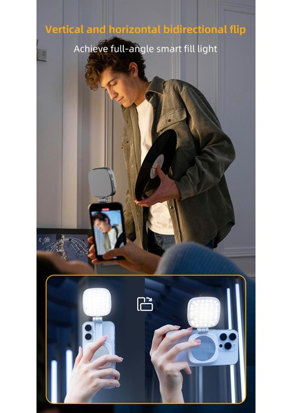 Manyetik Emme Dahili Ayna Selfie Cep Telefonu Dolgu Işığı (Yurt Dışından) fiyatları