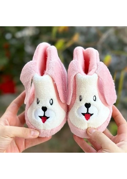 Çocuk Panduf Emojili Köpek Figürlü Çocuk Panduf Anaokulu Kreş Ev Ayakkabısı Ev Botu fiyatları