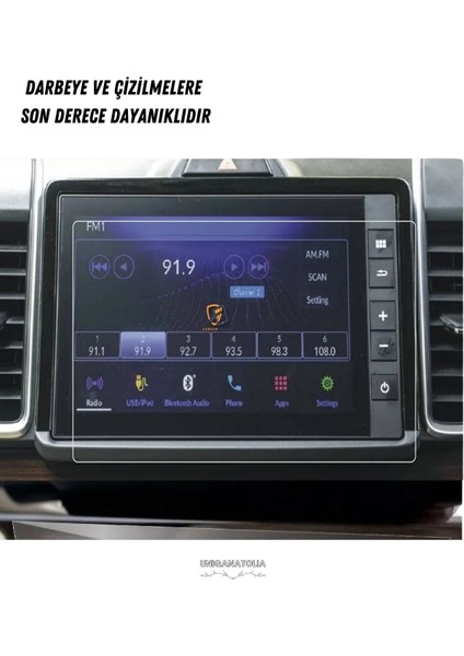 2024 City Nano Ekran Koruyucu, Navigasyon ve Multimedya Uyumlu, Temiz ve Koruyucu modelleri